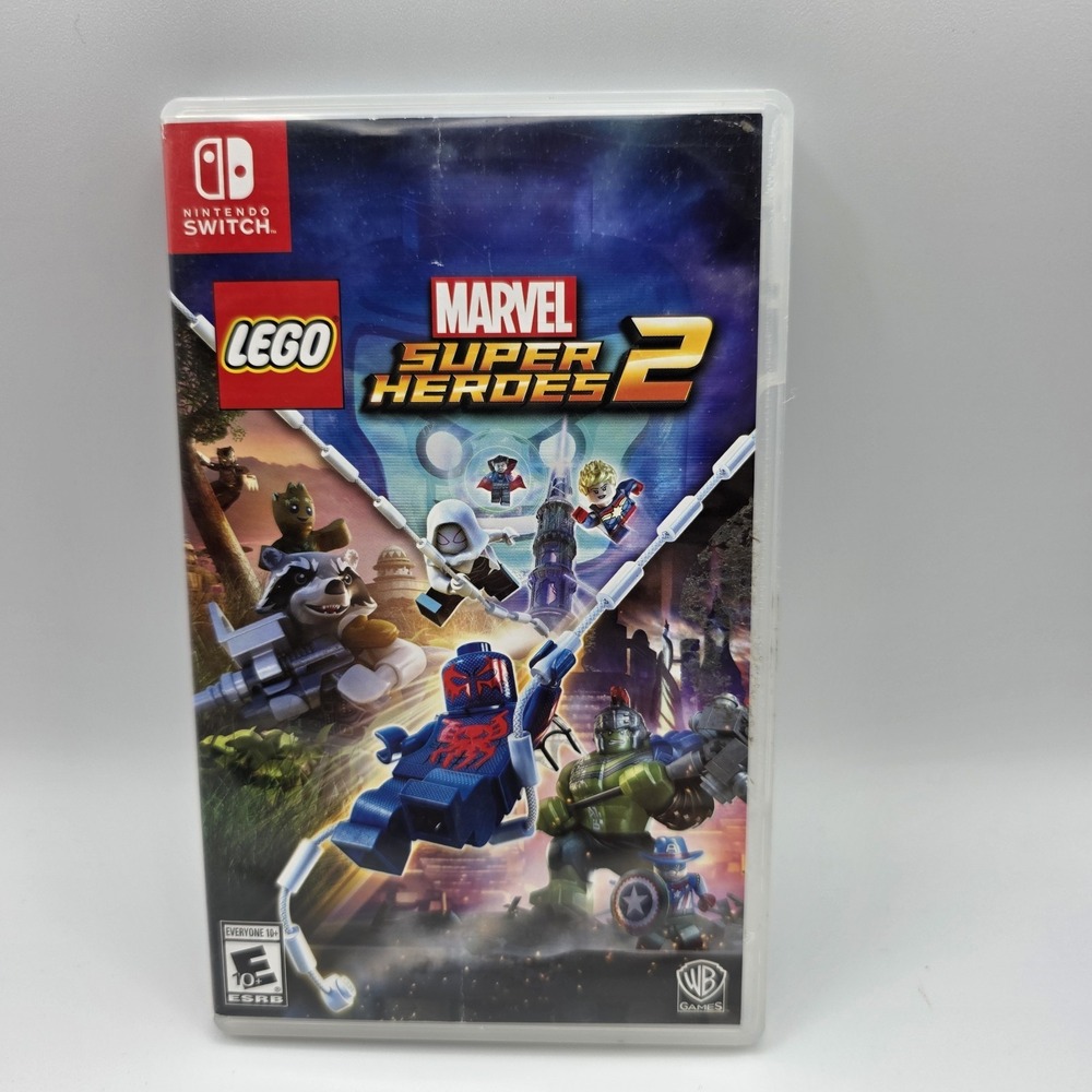 Case Only Nintendo Switch LEGO MARVEL SUPER HEROES 2 - NO GAME  CASE ONLY!!!
